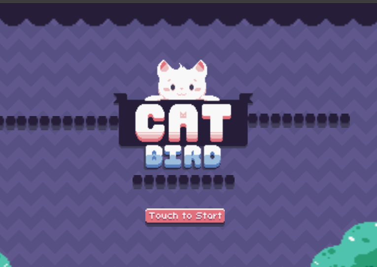 Game cat bird